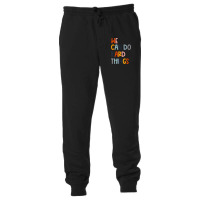 We Can Do Hard Things Teacher Back To School Teachers Women Unisex Jogger | Artistshot