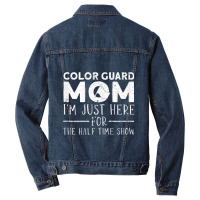 Womens Color Guard Mom Men Denim Jacket | Artistshot