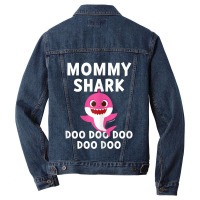 Womens Pinkfong Mommy Shark Official Men Denim Jacket | Artistshot