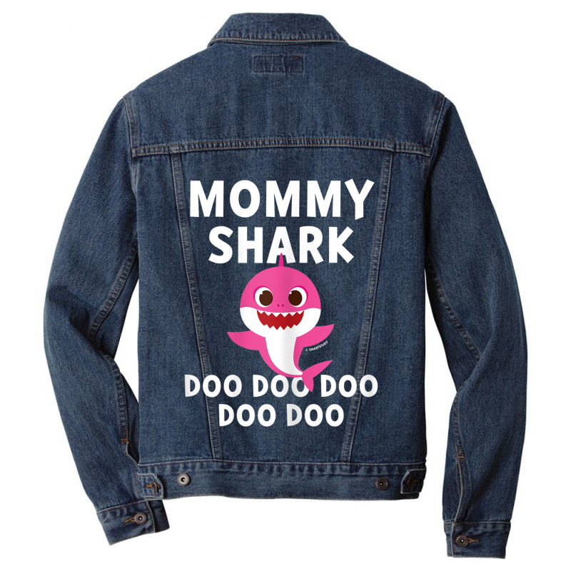 Womens Pinkfong Mommy Shark Official Men Denim Jacket | Artistshot