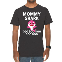 Womens Pinkfong Mommy Shark Official Vintage T-shirt | Artistshot