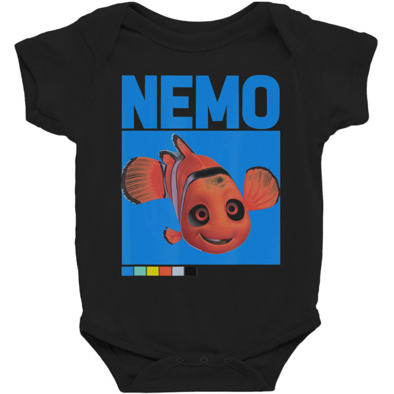 Finding Nemo Color Code Nemo Baby Bodysuit | Artistshot