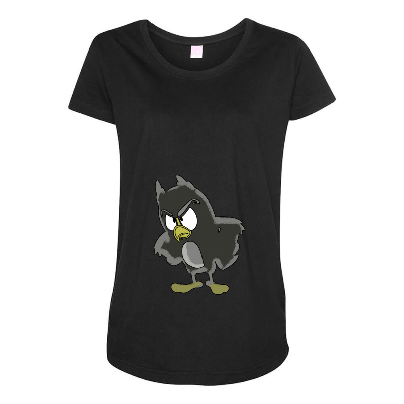 Eating Owl Cartoon Animals Causes Pandemics T-shirts Collection With C Maternity Scoop Neck T-shirt | Artistshot