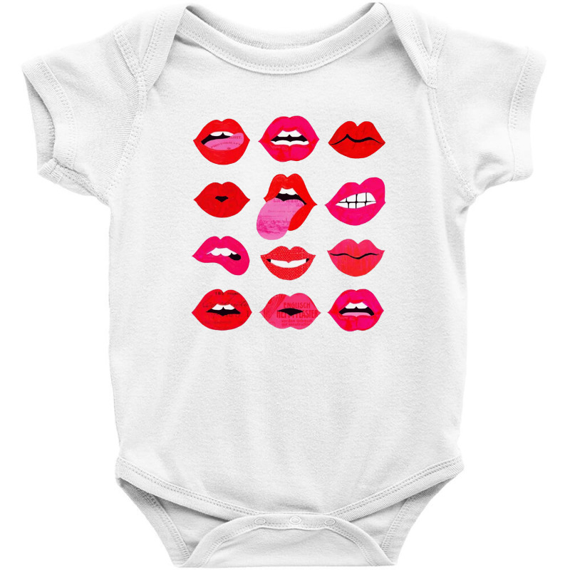 Lips Of Love Baby Bodysuit | Artistshot