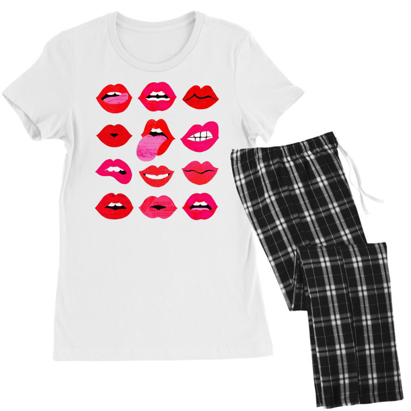 Lips Of Love Women's Pajamas Set | Artistshot