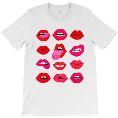 Lips Of Love T-shirt Designed By Mirazjason