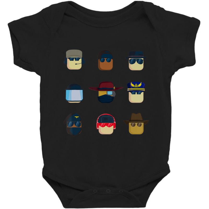 Tower Defense Simulator Frontline Defenders Baby Bodysuit by Kuwannin528 | Artistshot