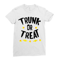 Christian Halloween Trunk Or Treat Church T Shirt Ladies Fitted T-shirt | Artistshot