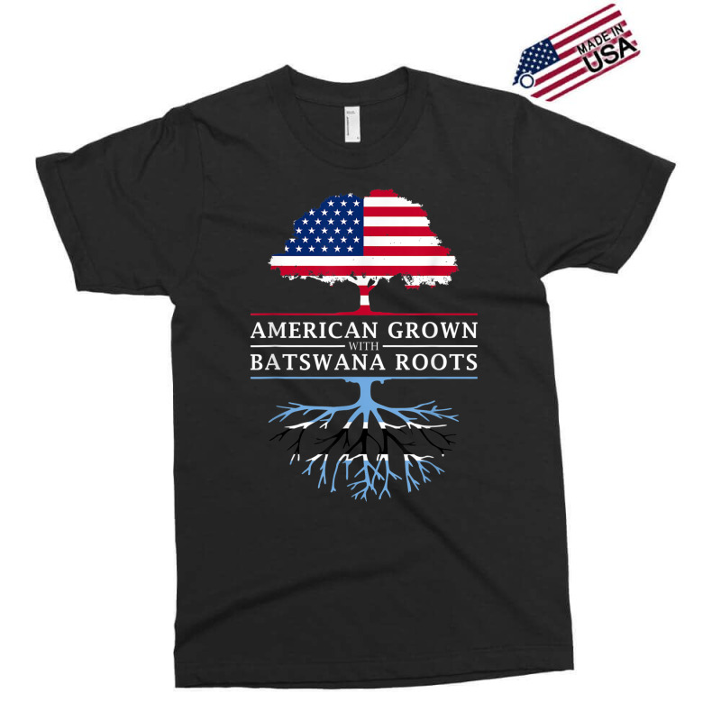 American Grown With Batswana Roots   Botswana T Shirt Exclusive T-shirt by cm-arts | Artistshot