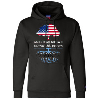 American Grown With Batswana Roots   Botswana T Shirt Champion Hoodie | Artistshot