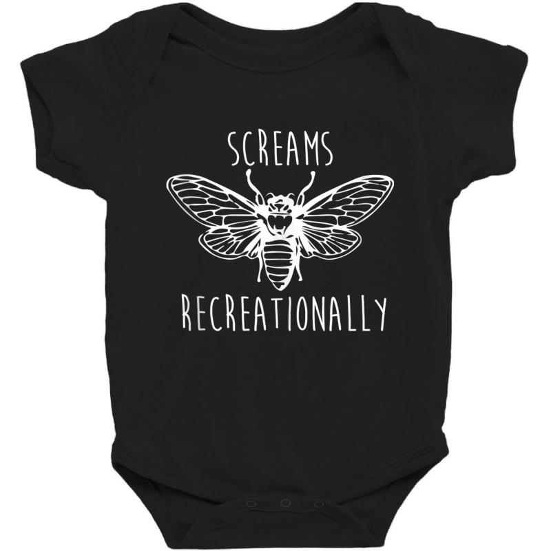 Cicadas Scream Recreationally Cicadas Invasion Tank Top Baby Bodysuit by cm-arts | Artistshot