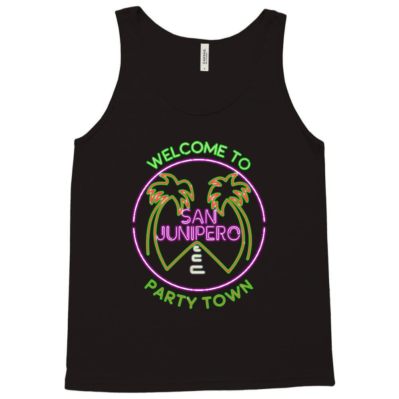 Welcome To San Junipero Tank Top by BLQS Apparel | Artistshot