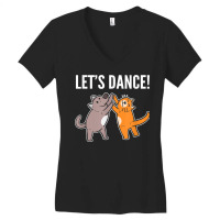 Let's Dance Latino Or Latina Women's V-neck T-shirt | Artistshot