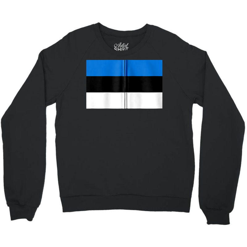 Estonia Flag Eesti Lipp Cool Estonian Flags Men Women Zip Hoodie Crewneck Sweatshirt | Artistshot