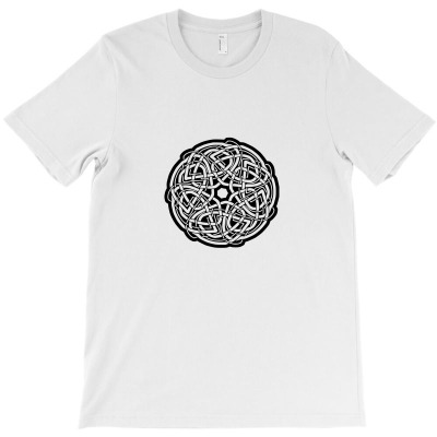 Celtic Keltisch Mandala Knoten Knot Runen Thor Kreuz Cross Funny T-shirt Designed By Ismi