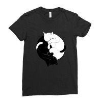 Eternal Cat Love Ladies Fitted T-shirt | Artistshot