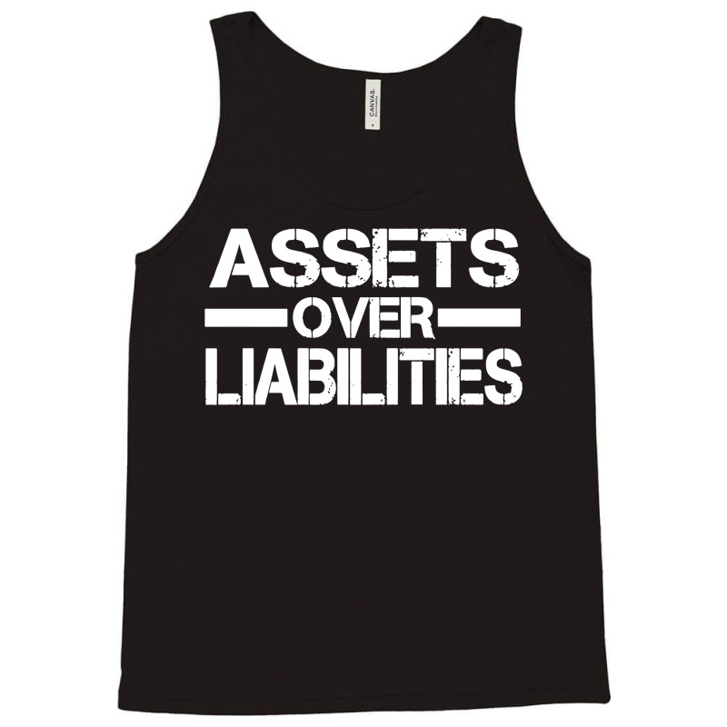 Assets Over Liabilities Men's Pullover Hoodie Tank Top by cm-arts | Artistshot