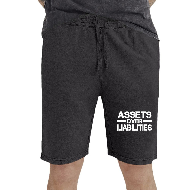 Assets Over Liabilities Men's Pullover Hoodie Vintage Short by cm-arts | Artistshot