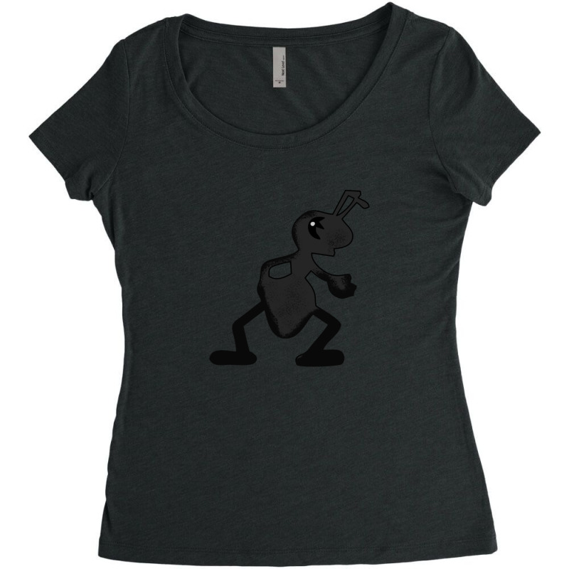 Eating Ants Cartoon Animals Causes Pandemics T-shirts Collection With  Women's Triblend Scoop T-shirt | Artistshot