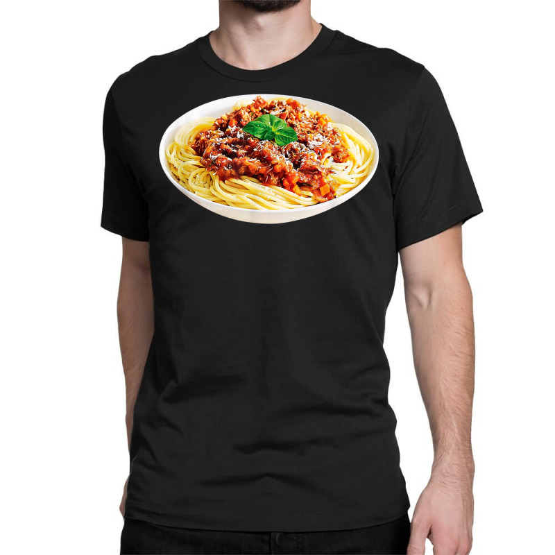 Spaghetti Bolognese Meatball Costume Last Minute Halloween Classic T-shirt by August | Artistshot