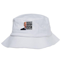 Funny Biggest Idiot Democrats Ever Nominated Anti Joe Biden Zip Hoodie Bucket Hat | Artistshot