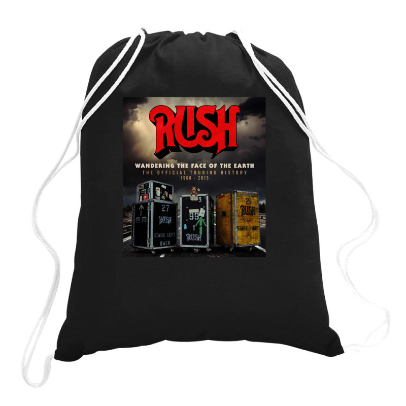 Rush' Wandering The Of The Earth Drawstring Bags | Artistshot