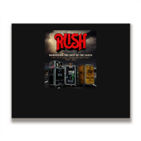 Rush' Wandering The Of The Earth Metal Print Horizontal | Artistshot