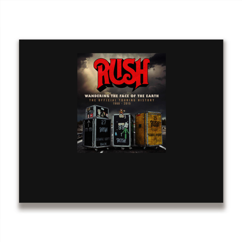 Rush' Wandering The Of The Earth Metal Print Horizontal | Artistshot