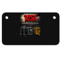 Rush' Wandering The Of The Earth Motorcycle License Plate | Artistshot