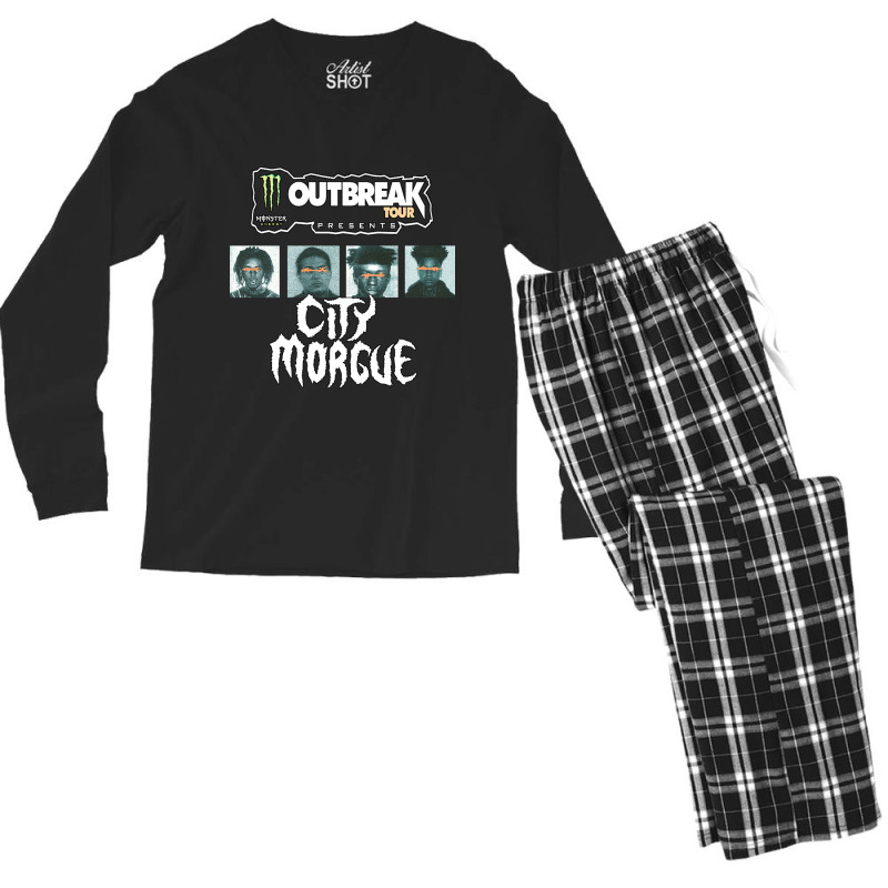 Fourmo City Toxic Men's Long Sleeve Pajama Set by CAROLEEGRAY2 | Artistshot