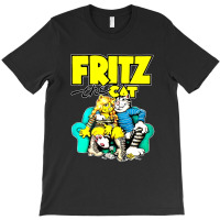 Fritz-the-cat-retro-adult-cartoon-fan- T-shirt | Artistshot