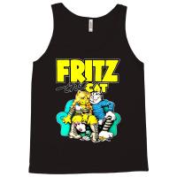 Fritz-the-cat-retro-adult-cartoon-fan- Tank Top | Artistshot