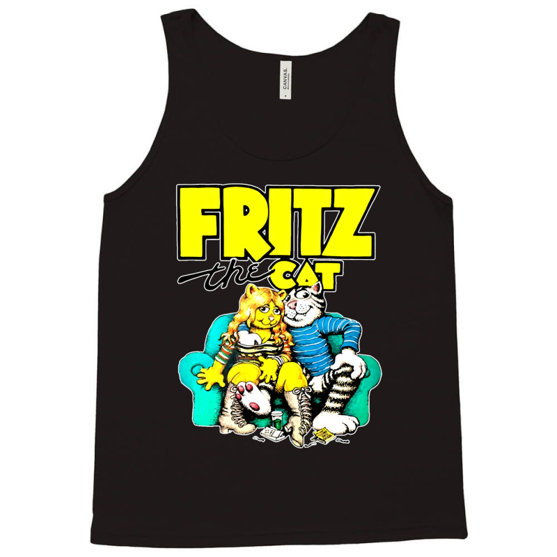 Fritz-the-cat-retro-adult-cartoon-fan- Tank Top by KennethSteele | Artistshot