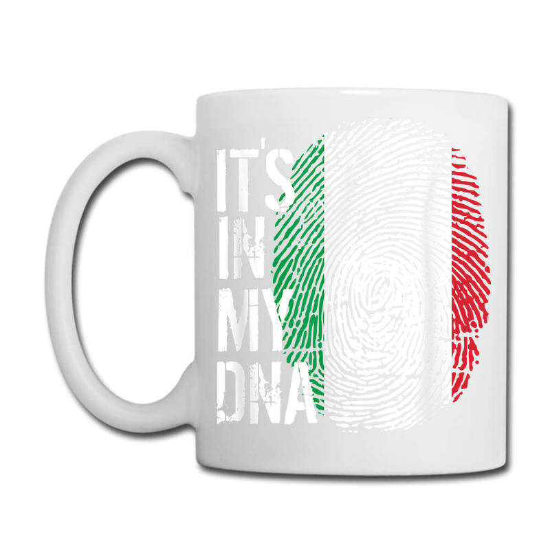 Italian Pride Fingerprint - It_s In My Dna Italy Flag Coffee Mug by JamesPlyler | Artistshot