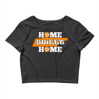 Home Sweet Home Tennessee  Orange State Flag White Tee Crop Top | Artistshot