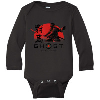 Ghost Of Tsushima Action Long Sleeve Baby Bodysuit | Artistshot