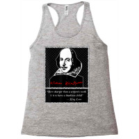 How Sharper Than A Serpent's Tooth Shakespeare Quote Racerback Tank | Artistshot