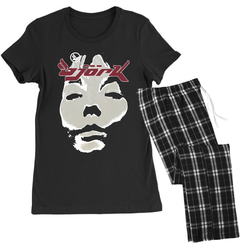 Bjork Homogenic Vintage Face (white) Women's Pajamas Set | Artistshot