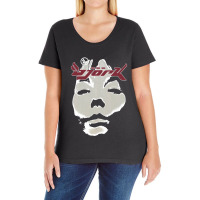 Bjork Homogenic Vintage Face (white) Ladies Curvy T-shirt | Artistshot