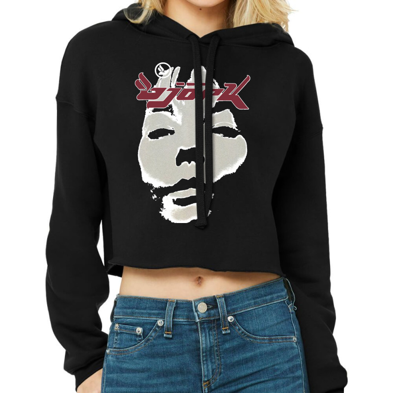 Bjork Homogenic Vintage Face (white) Cropped Hoodie | Artistshot