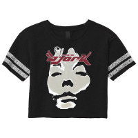 Bjork Homogenic Vintage Face (white) Scorecard Crop Tee | Artistshot