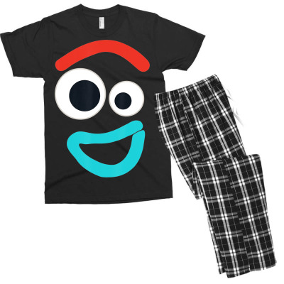 And Pixar Toy Story 4 Forky Smiling Costume T Shirt Men's T-shirt Pajama Set Designed By Mdk Art