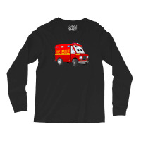 Fire Rescue Mini Van Cartoon Long Sleeve Shirts | Artistshot