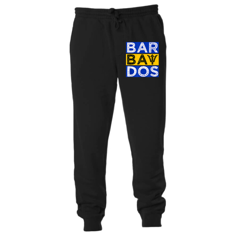 Barbados Flag With Barbados Trident Bajan Soca Unisex Jogger | Artistshot