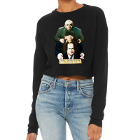 Tts- The Three Stooges Dewey, Cheatem & Howe Attorneys Cropped Sweater | Artistshot