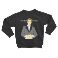 Fake News Anchor Man Breaking News Edition T Shirt Toddler Sweatshirt | Artistshot