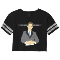 Fake News Anchor Man Breaking News Edition T Shirt Scorecard Crop Tee | Artistshot