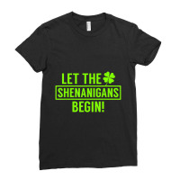 Saint Patricks Shenanigans Ladies Fitted T-shirt | Artistshot