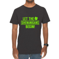 Saint Patricks Shenanigans Vintage T-shirt | Artistshot