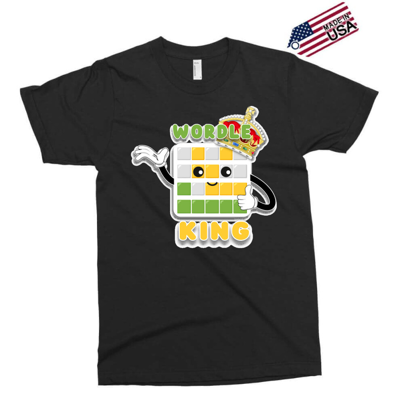 Wordle King Daily Word Game Wordle Kawaii Exclusive T-shirt | Artistshot